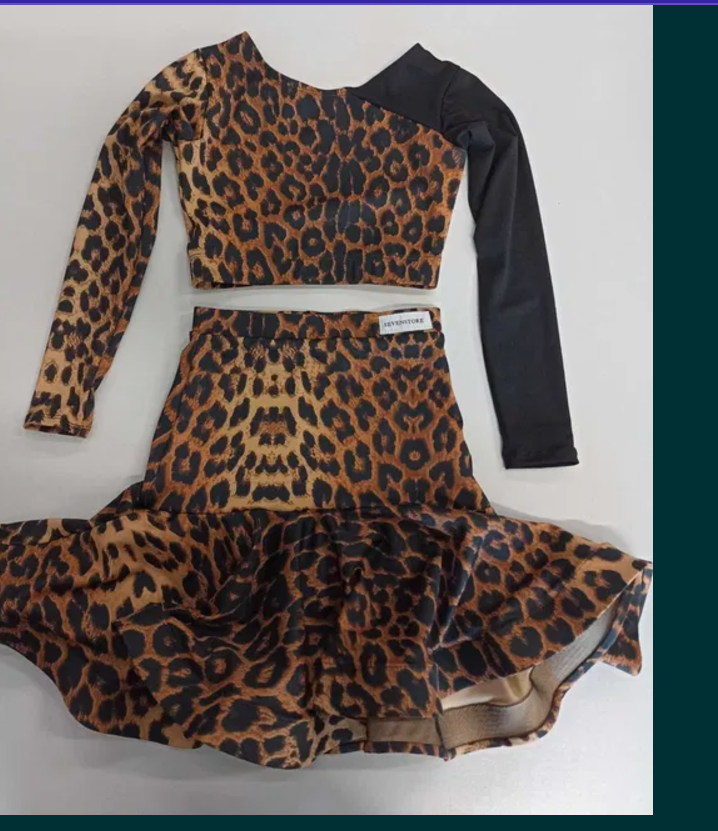 Leopard dance set Dancelook 4136